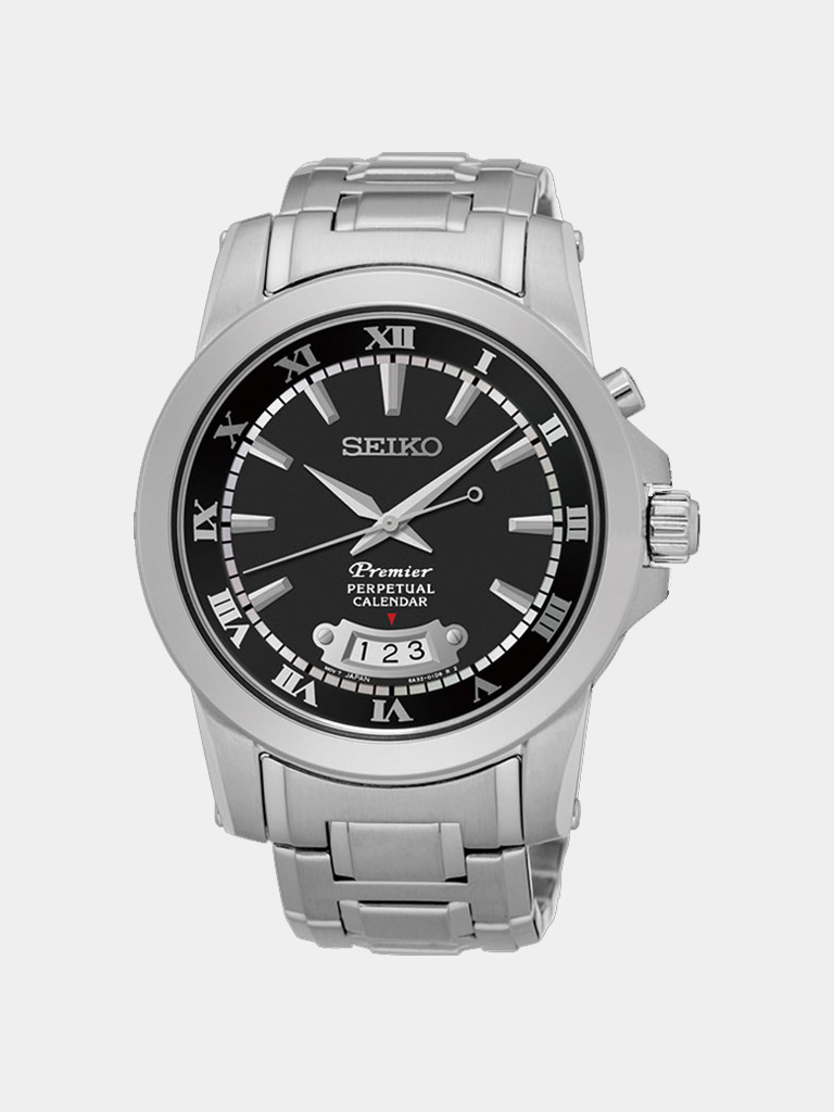 seiko premier black