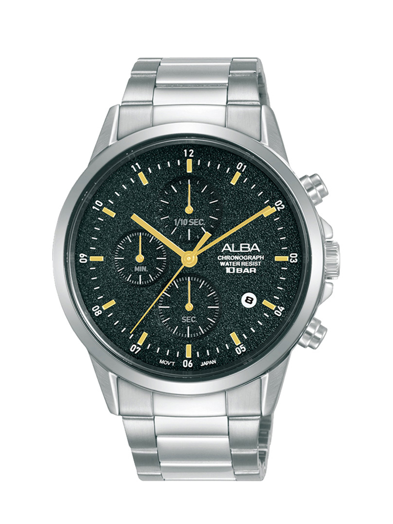 Alba chronograph water 2024 resist 10 bar price